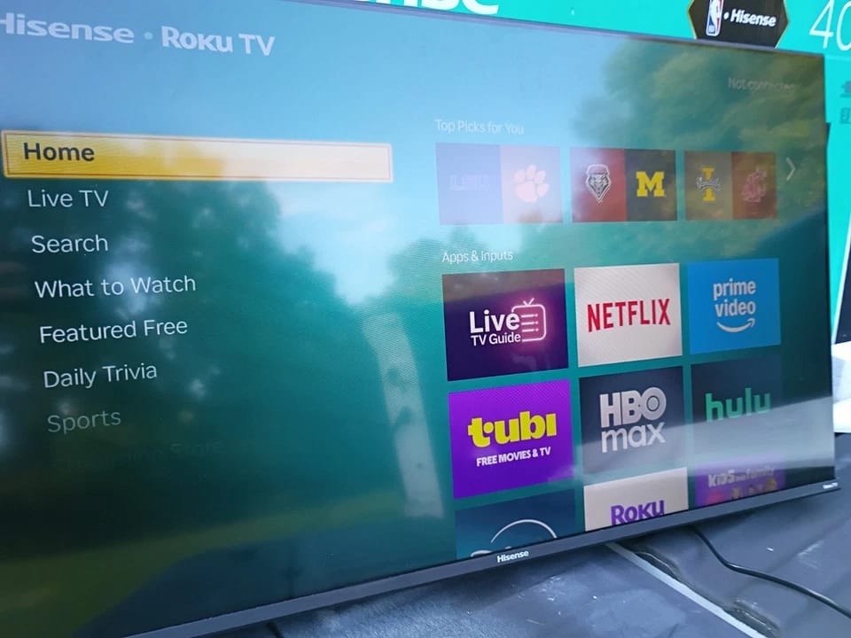 Hisense 40A4DG TVs Used - Good Black
