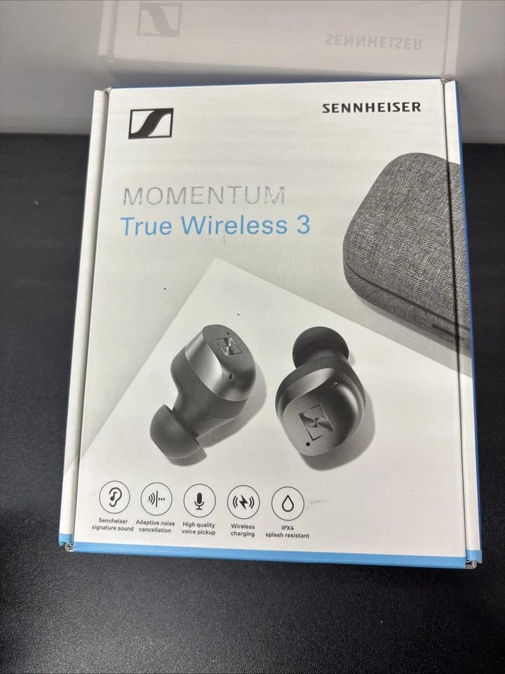 Sennheiser Momentum True Wireless 2 Headphones & Earbuds New Black