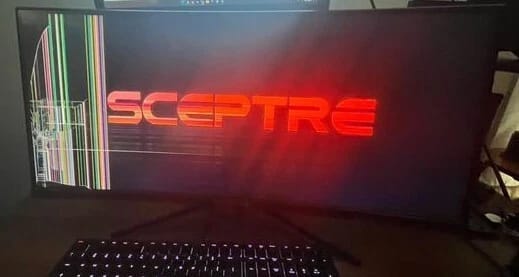 Sceptre C305B Monitors New White
