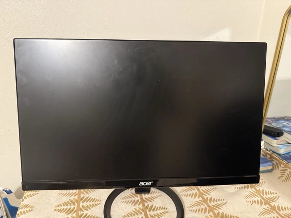 Acer X223W Monitors Used - Good Black