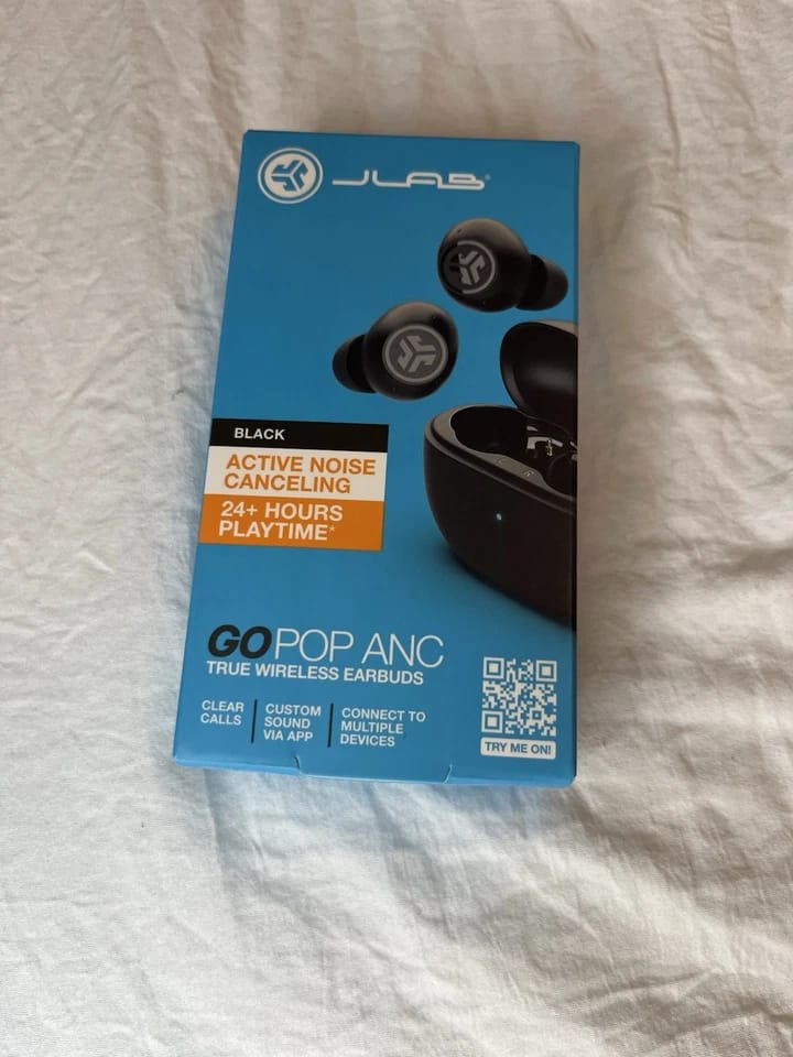 JLab JBuds Air ANC Headphones & Earbuds New Black
