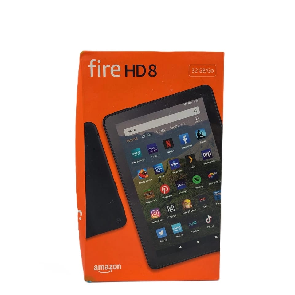 Amazon Fire HD 8 10th Tablets Black 32GB New