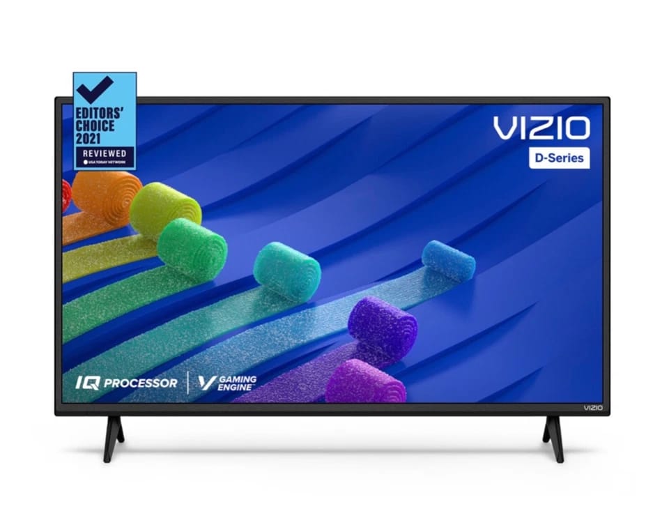VIZIO D32H-J09 TVs New Black