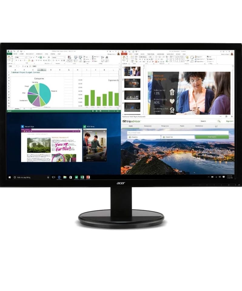 Acer K202HQL Monitors New Black