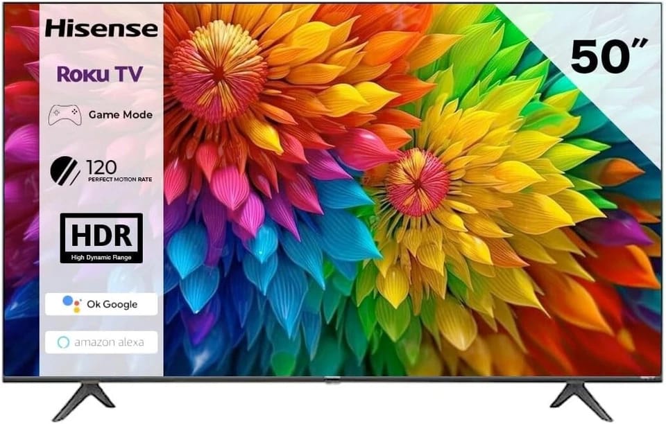 Hisense 50R7E TVs New Black
