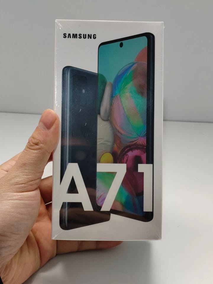Samsung Galaxy A71 Cell Phones Silver 128G New Unlocked