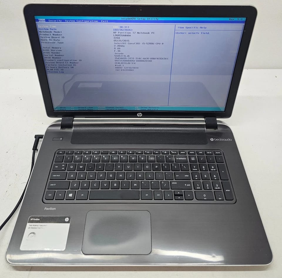 HP Pavilion Aero 13 Computers New 256GB 8GB