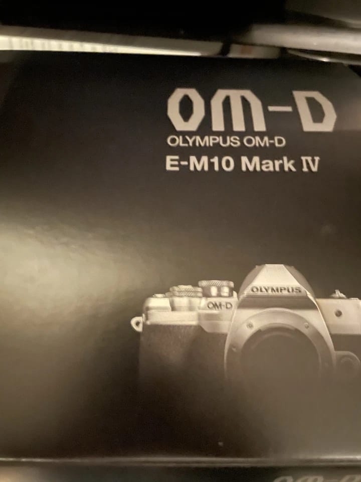 OM SYSTEM OM-D E-M10 Mark IV Digital Cameras Silver New