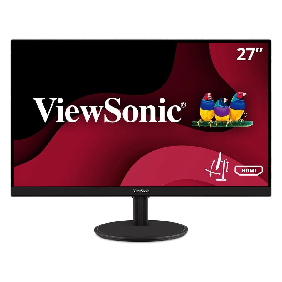 ViewSonic VA2747-MH Monitors New Black