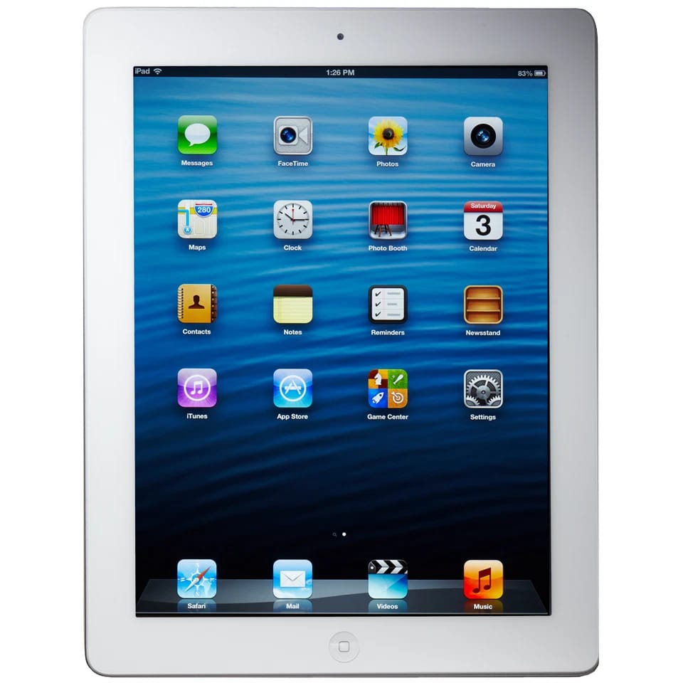 Apple iPad 4 Tablets White 16GB New