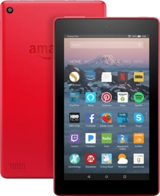 Amazon Fire 7 12th Tablets Red 16GB New