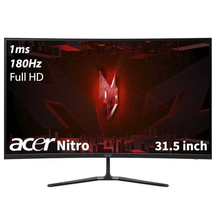 Acer ED320QR Monitors New Black