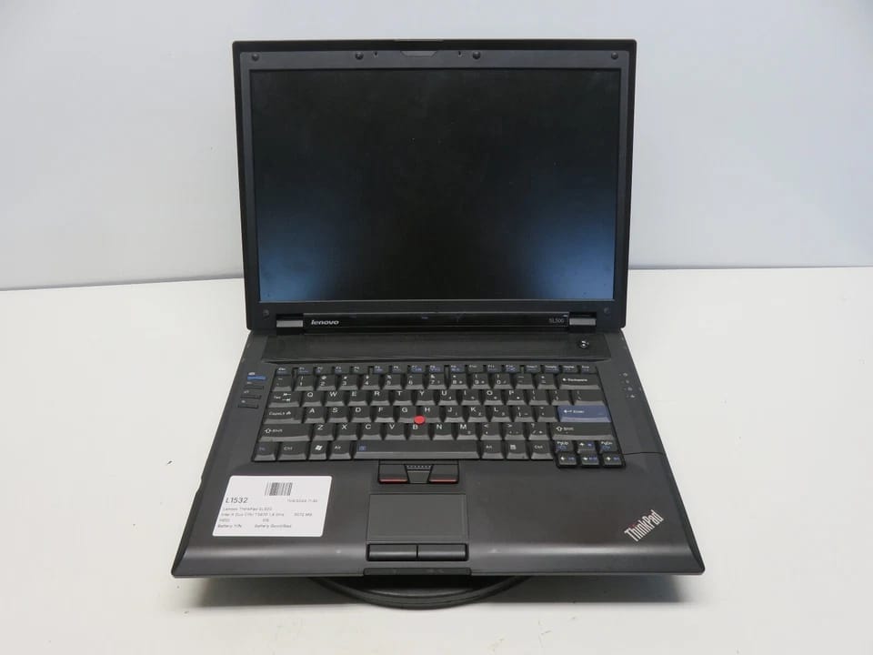 Lenovo ThinkPad SL500 Computers Used - Good 160GB 3GB