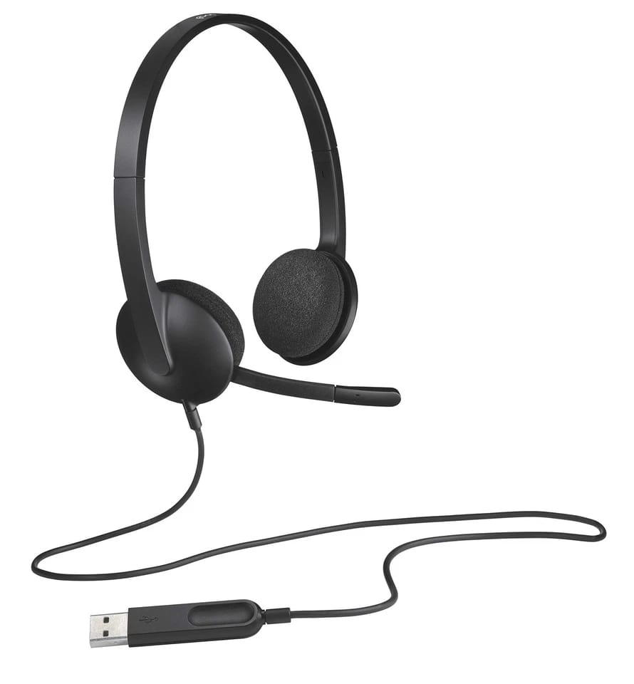 Logitech H340 Headphones & Earbuds New Black