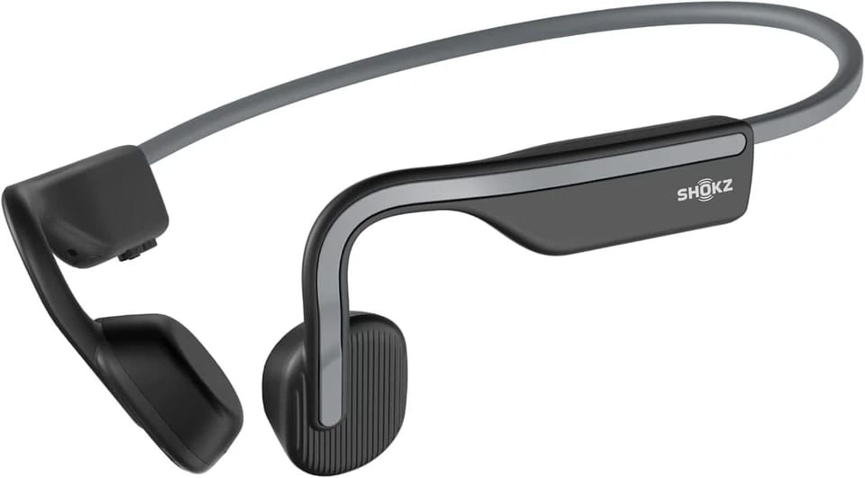 Shokz OpenMove Headphones & Earbuds New Gray