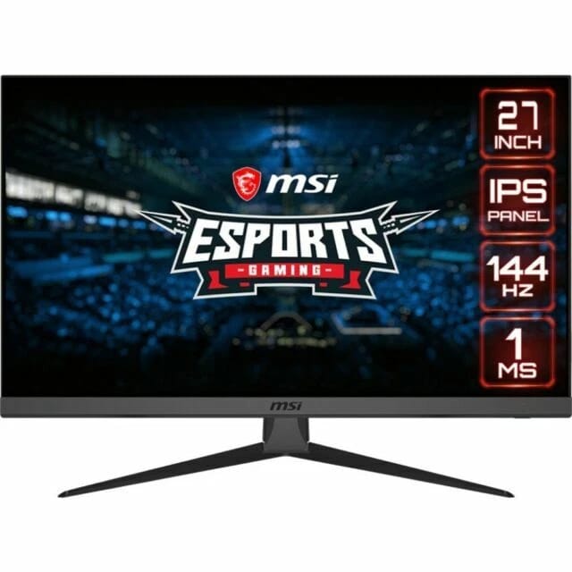 MSI Optix G272 Monitors New Black