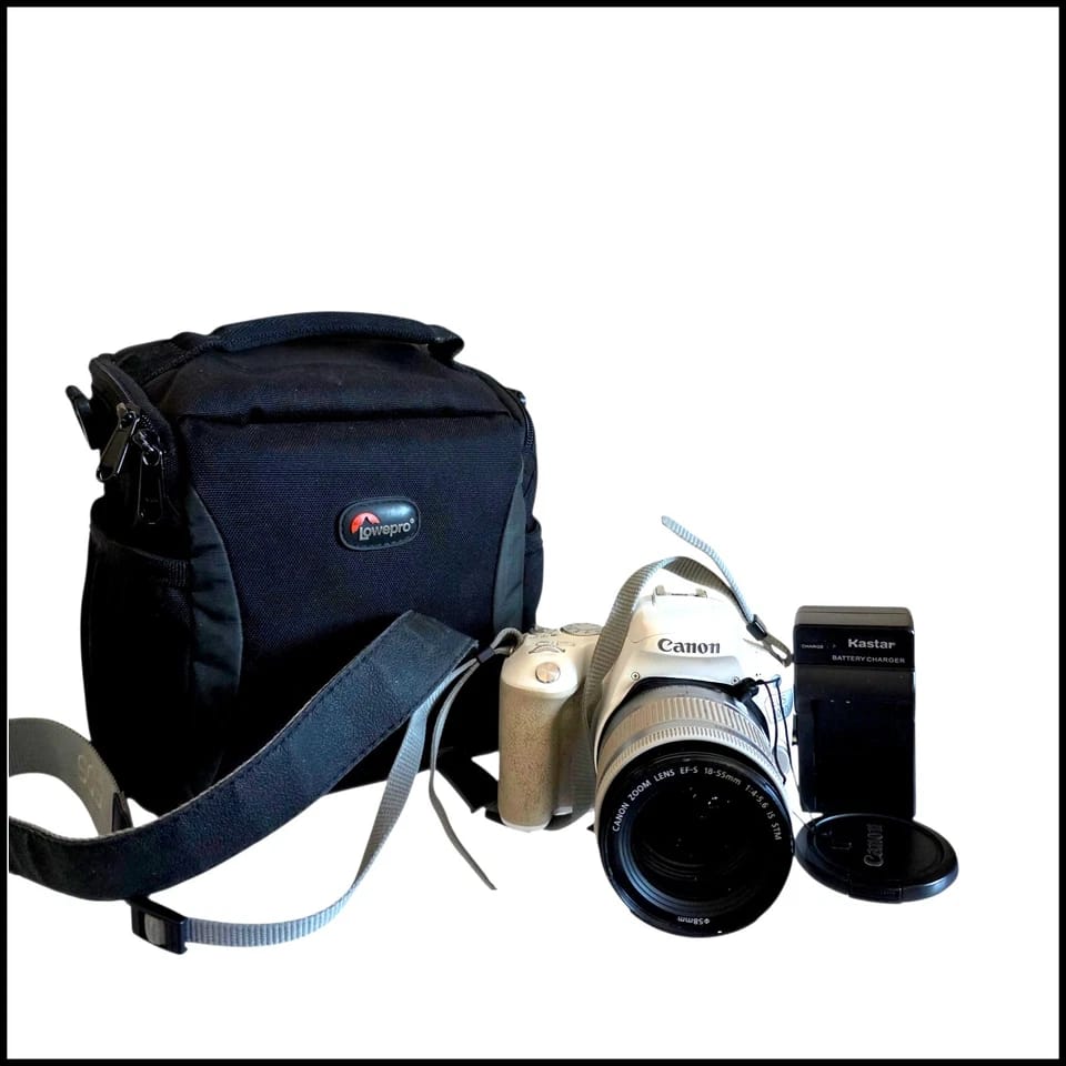 Canon EOS Rebel SL2 Digital Cameras White Refurbished - Excellent