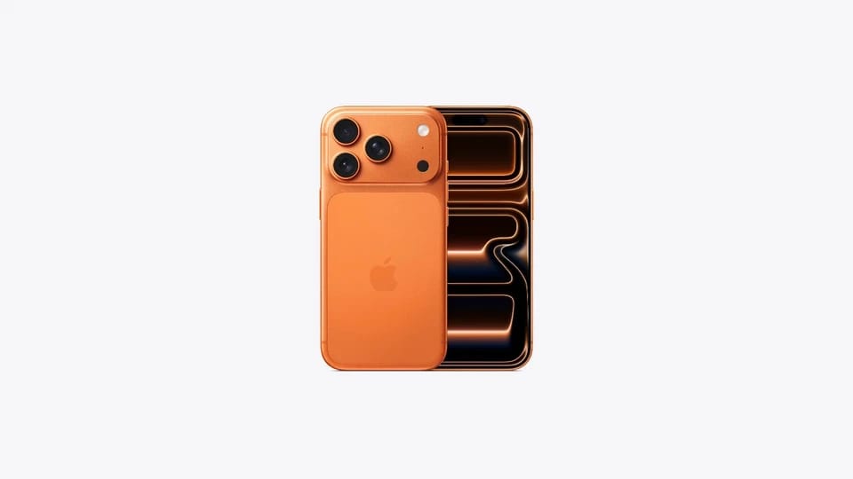 Apple iPhone 17 Pro Cell Phones Orange 512G New T-Mobile