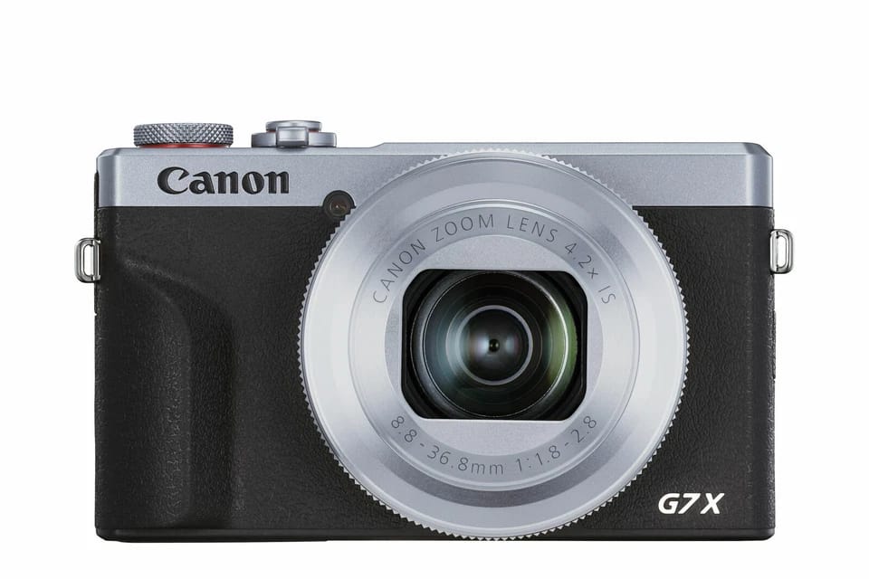Canon PowerShot G7 X Mark III Digital Cameras Silver Refurbished - Excellent