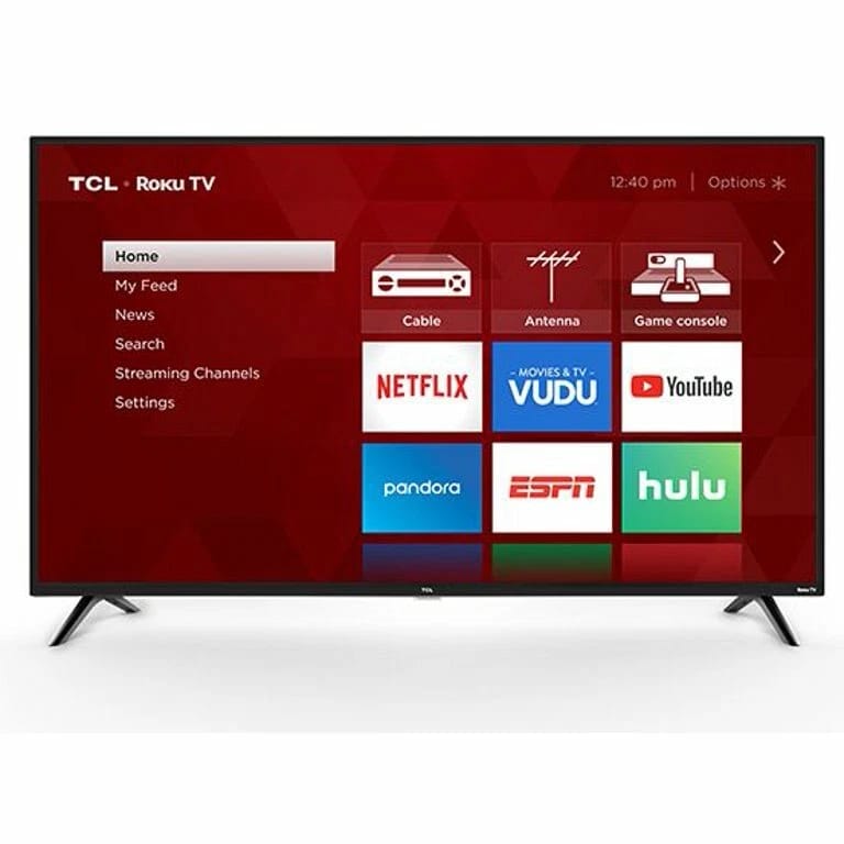 TCL 32s331 TVs New Black