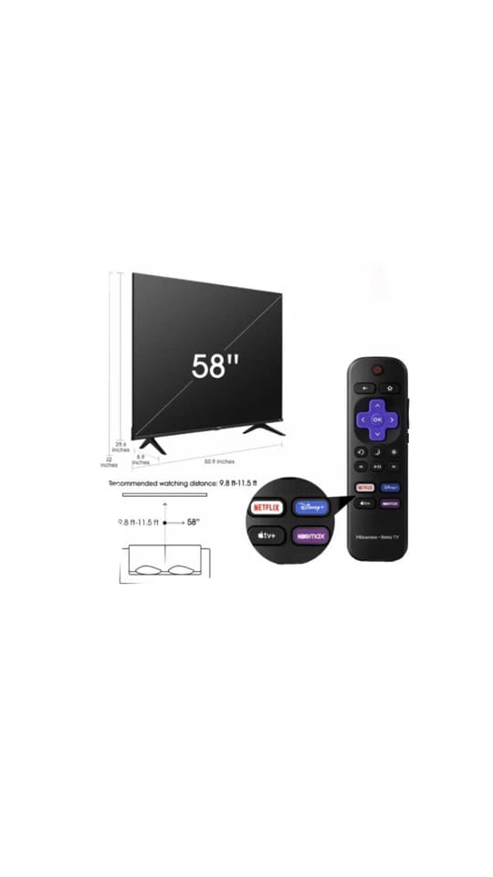 Hisense R6E3 TVs New Black
