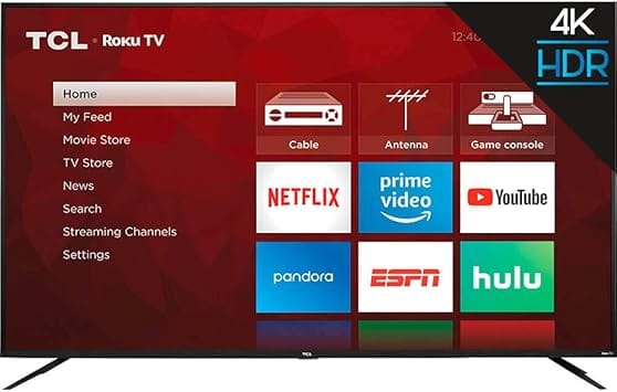 TCL 65s435 TVs New Black