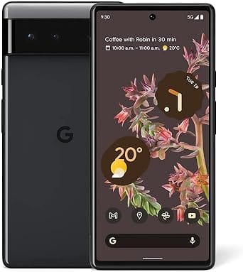 Google Pixel 6 Cell Phones Black 128G New AT&T