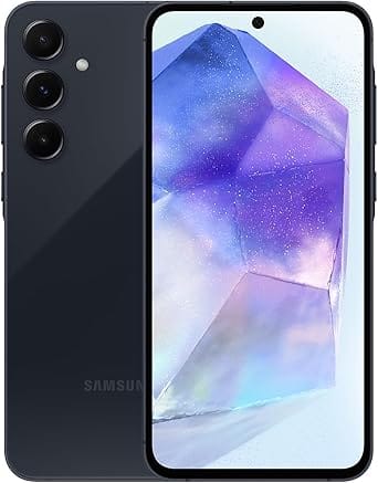 Samsung Galaxy A55 Cell Phones Blue 128G New Unlocked