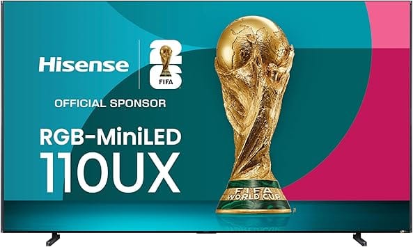 Hisense 110UX TVs Used - Good Black