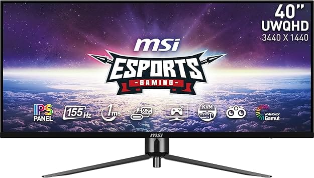 MSI MAG401QR Monitors New Black