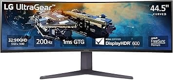 LG 45GR65DC Monitors Unspecified Black