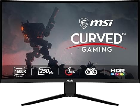 MSI G32C4X Monitors Open-Box Excellent Black