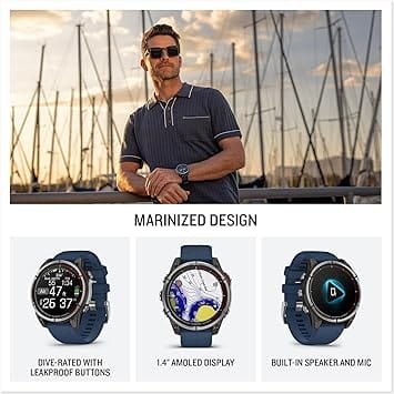 Garmin quatix® 8 Smartwatches New Blue