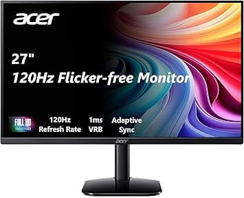 Acer KB272 G0Bi Monitors New Black