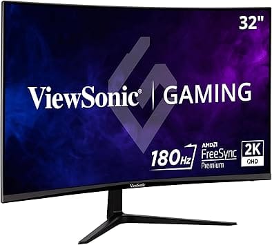 ViewSonic VX3218C-2K Monitors New Black