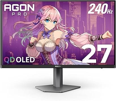 AOC AG276QZD2 Monitors For parts or not working Black