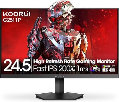 KOORUI G2511P Monitors New Black