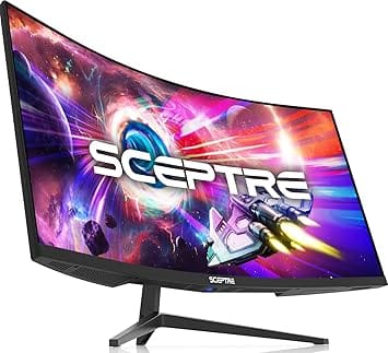 Sceptre C345B Monitors New Black