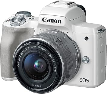 Canon EOS M50 Digital Cameras White New
