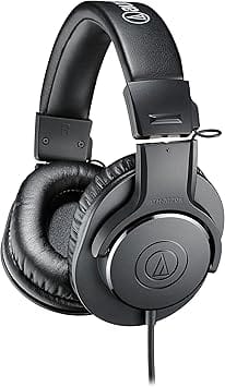 Audio-Technica ATH-M20x Headphones & Earbuds New Black