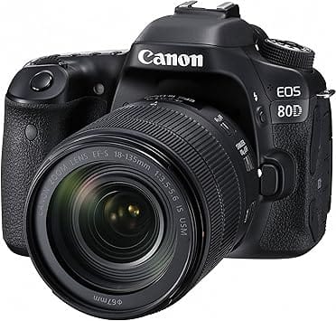 Canon EOS 80D Digital Cameras Black New