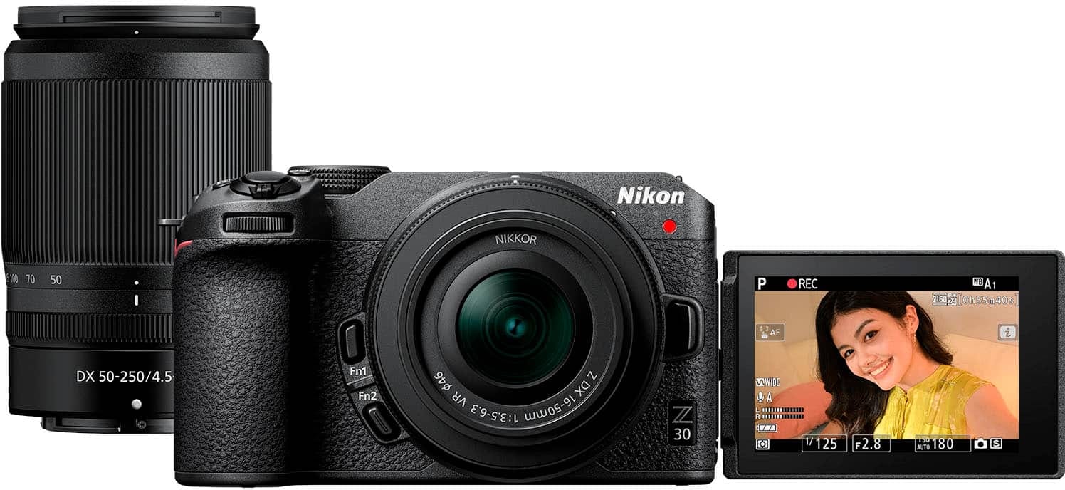 Nikon Z30 Digital Cameras Black New