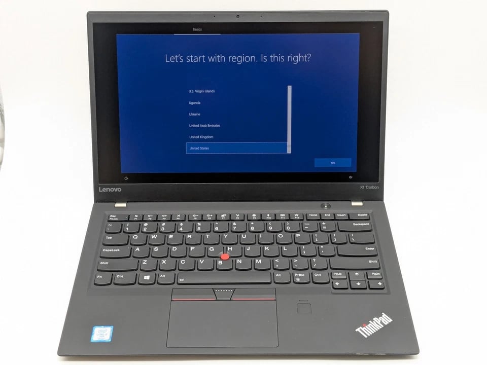 Lenovo ThinkPad X1 Carbon Gen 5 Computers