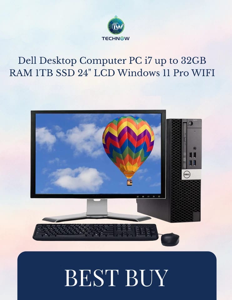Dell OptiPlex 5050 Computers New 500GB 32GB