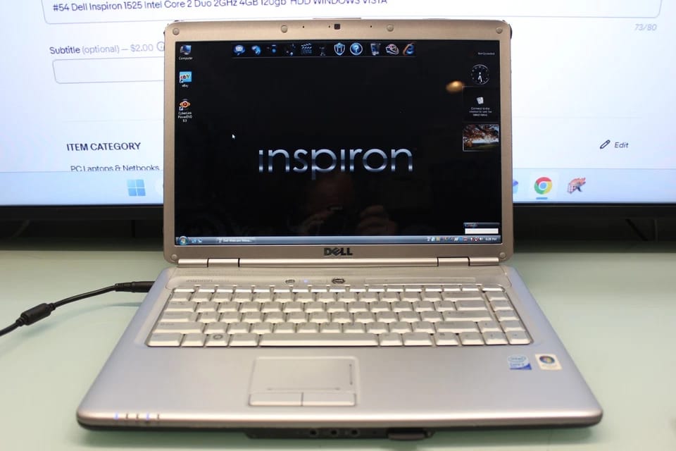 Dell Inspiron 1525 Computers Used - Good Unspecified 3GB
