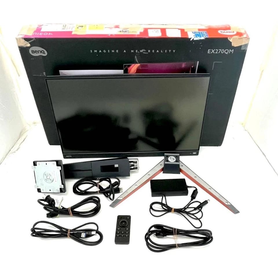 BenQ EX270QM Monitors Used - Good Gray