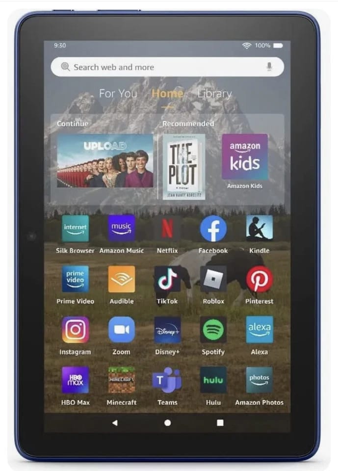 Amazon Fire HD 8 12th Tablets Blue 32GB New