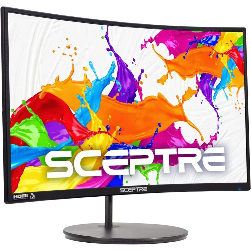 Sceptre C249W Monitors New Black