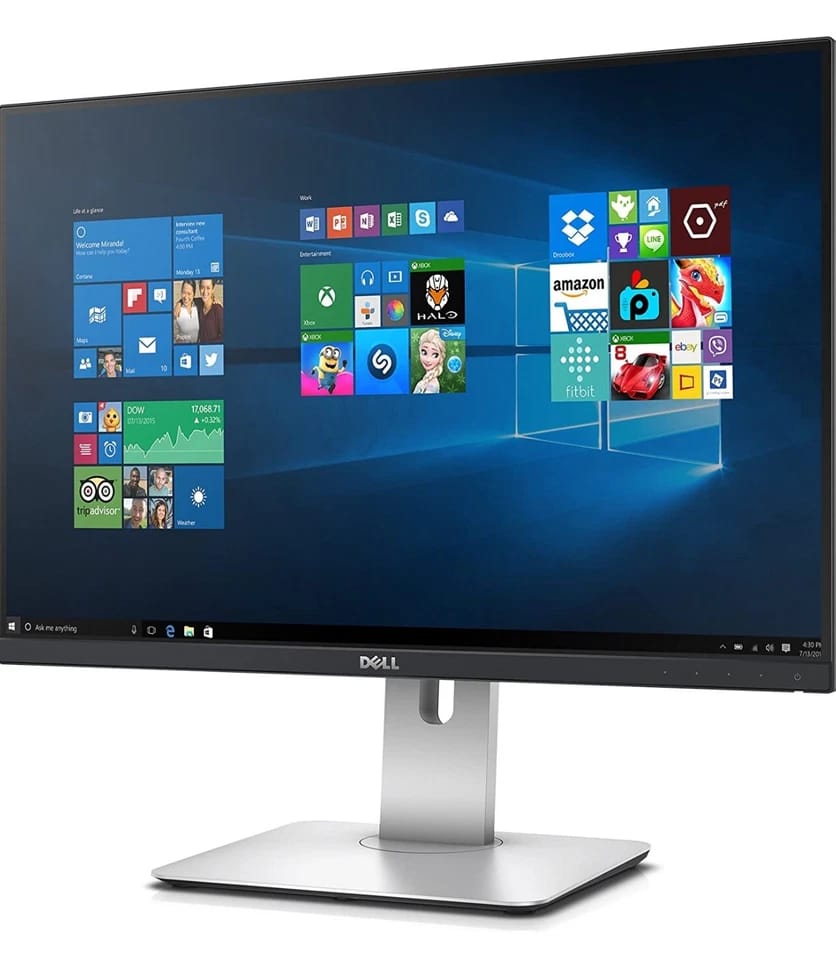 Dell U2415 Monitors Refurbished - Good Black