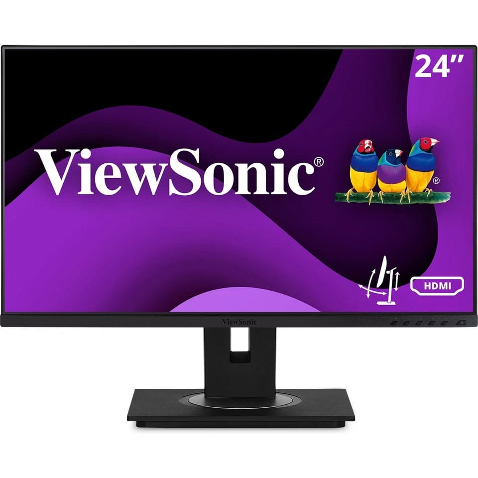 ViewSonic VG2456A Monitors New Black